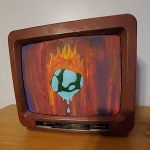 "Earth on fire" TV